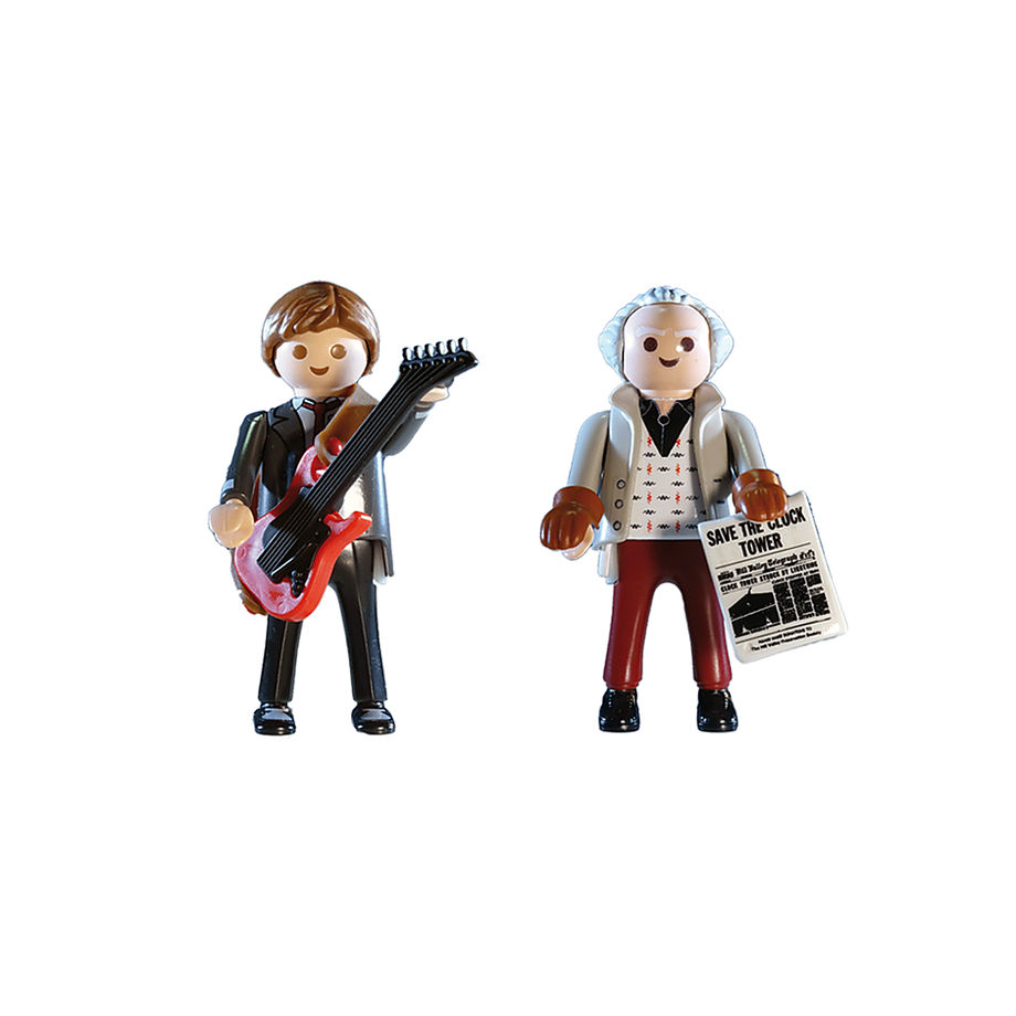 Playmobil  70459 Back to the Future Marty McFly e Dr. Emmett Brown 