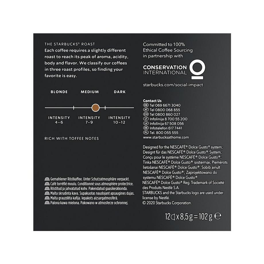 STARBUCKS  House Blend, Grande, Medium Roast 