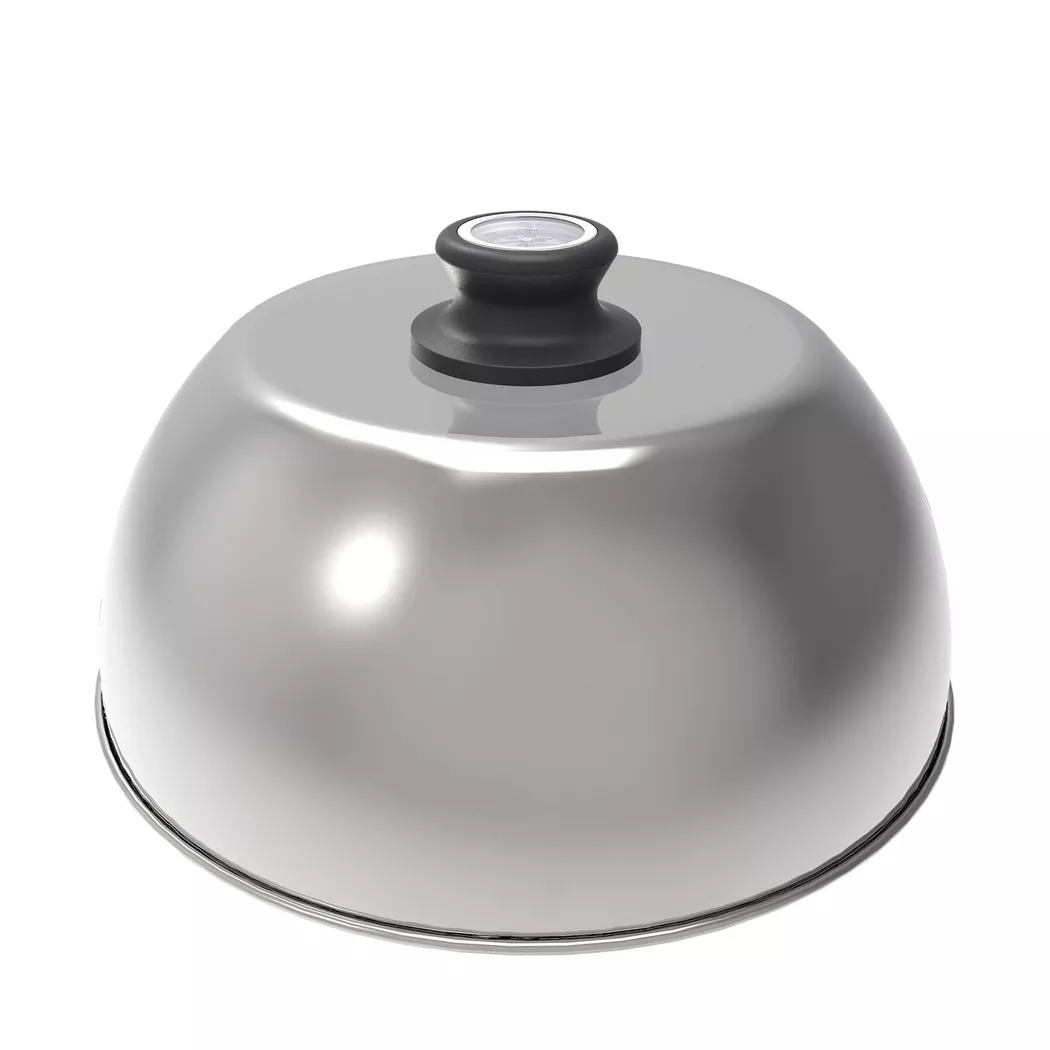 Lotusgrill - Grillhaube Original, 27cm, Chrom