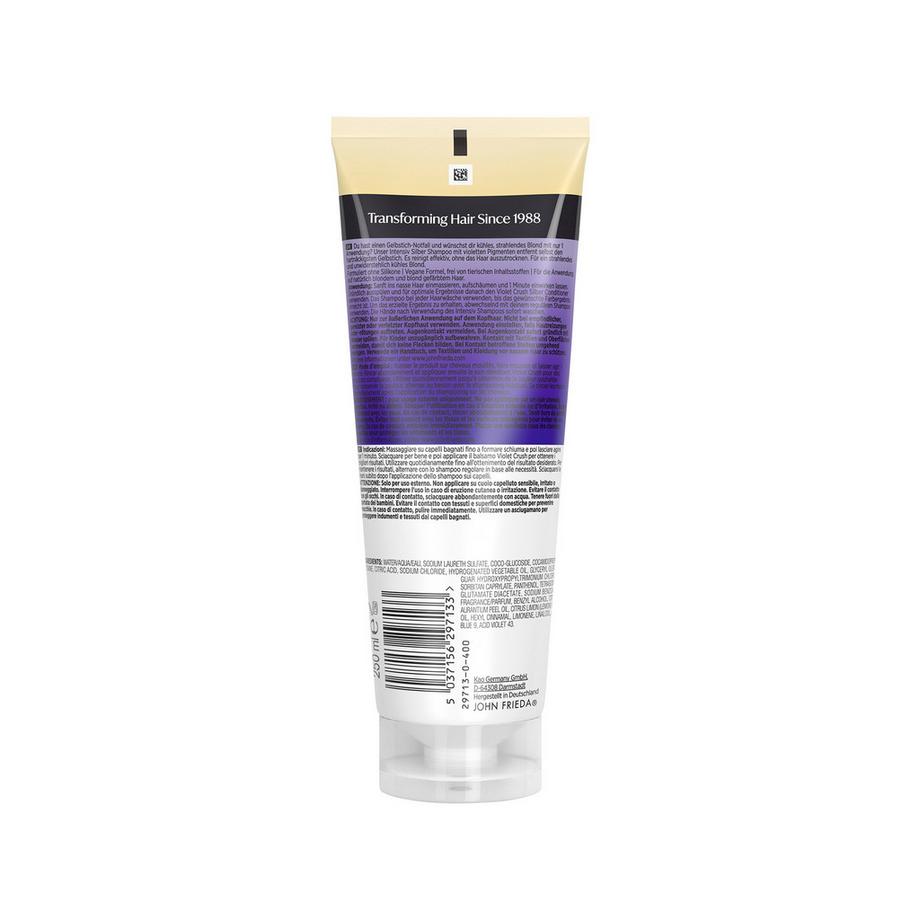 JOHN FRIEDA  Violet Crush Intensiv Silber Shampoo 
