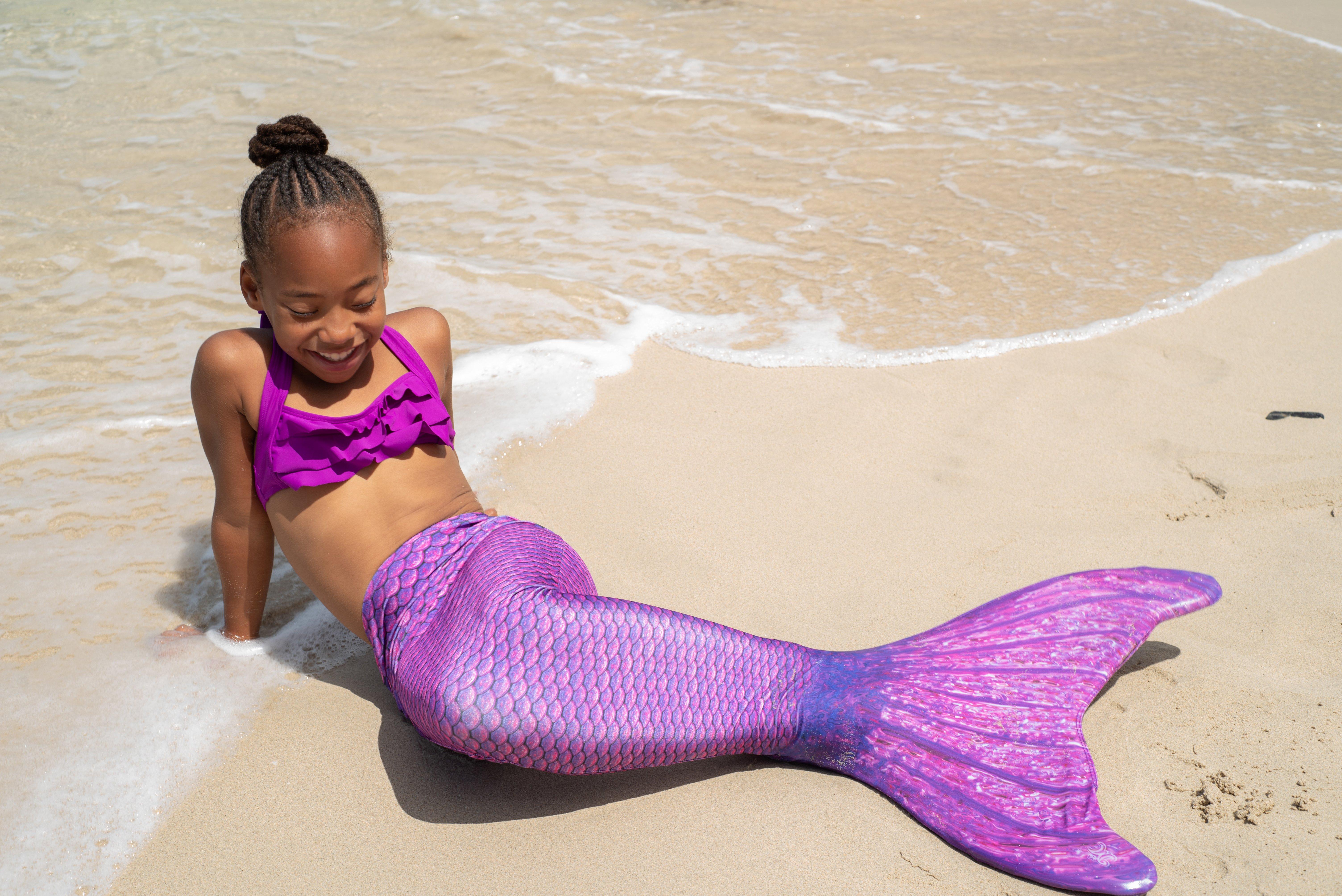 Fin Fun  Meerjungfrau Mermaidens Originals Asian Magenta Kids 