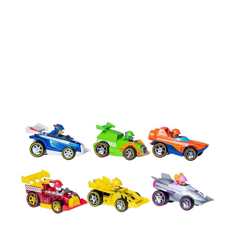 Spin Master  Paw Patrol True Metal Ready Race Rescue-Geschenkset Mit 6 Metallfahrzeugen 