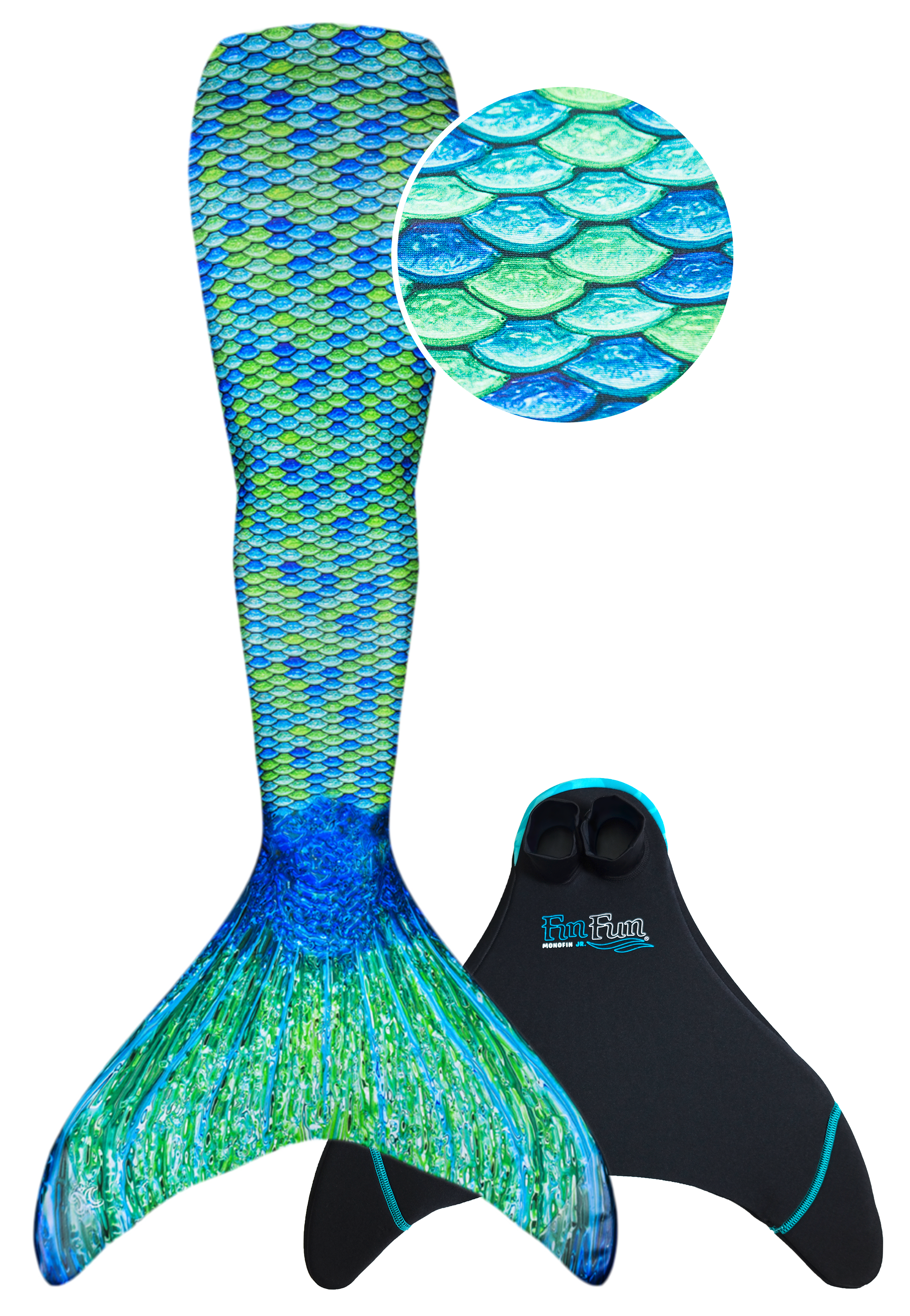 Fin Fun  Meerjungfrau Mermaidens Originals Aussie Green Kids 