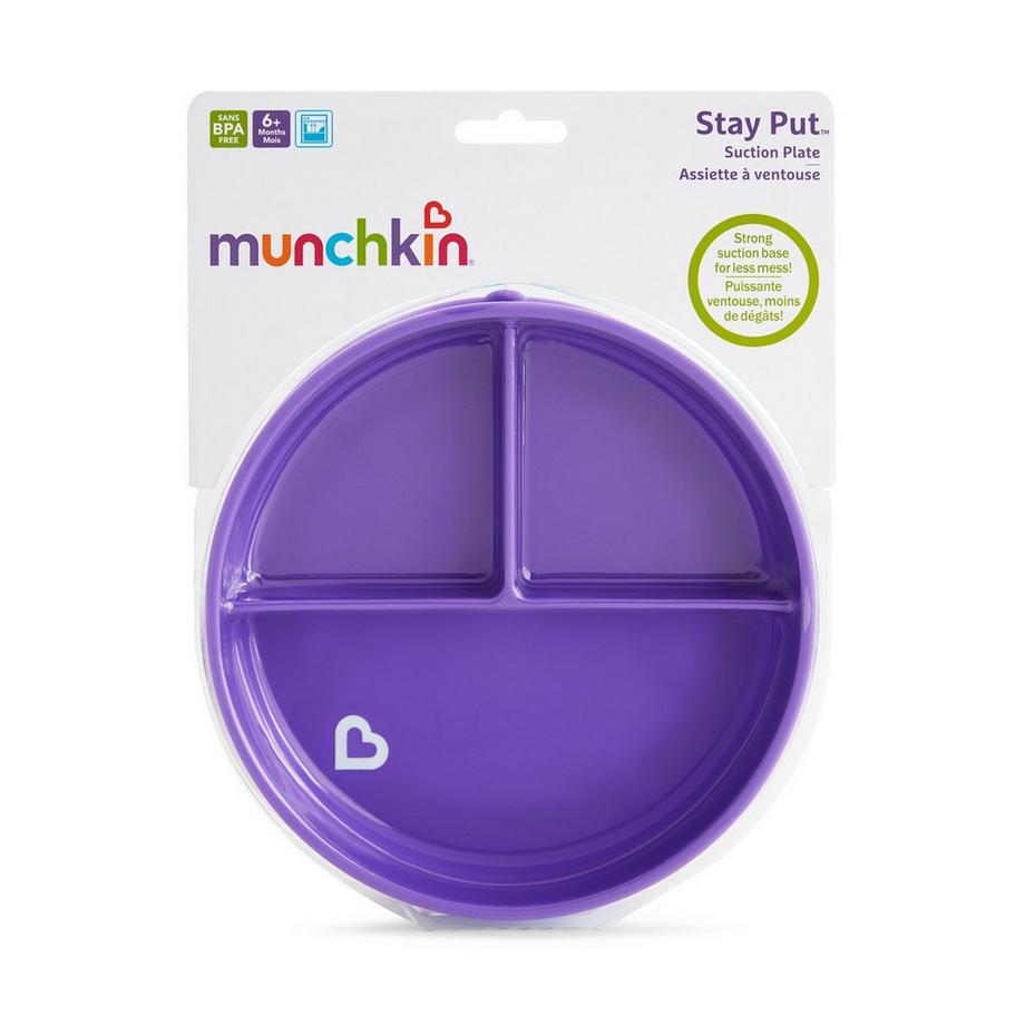 MUNCHKIN Assiette Suction Plate 6MT+ 