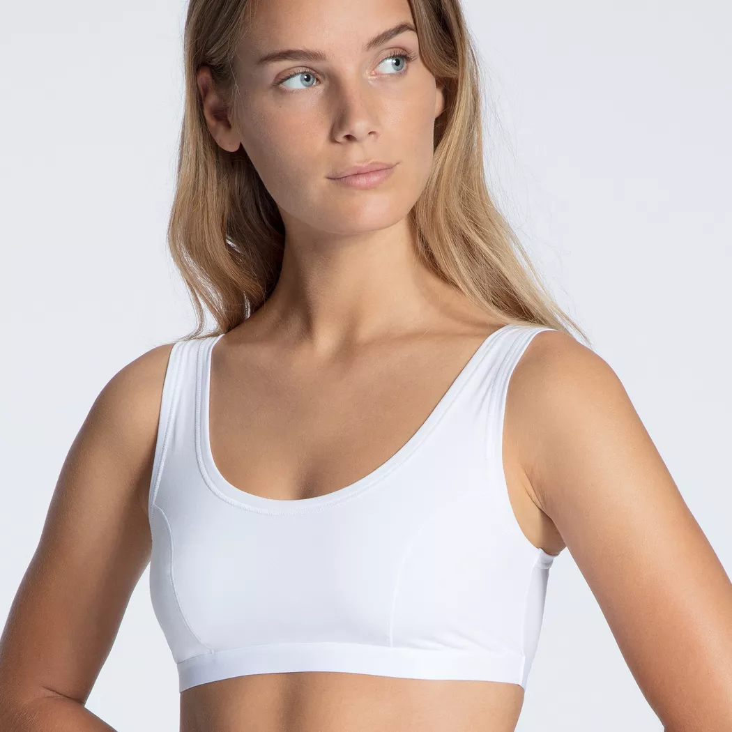 Calida - Bustier mit Träger, für Damen, Weiss, Größe XXS