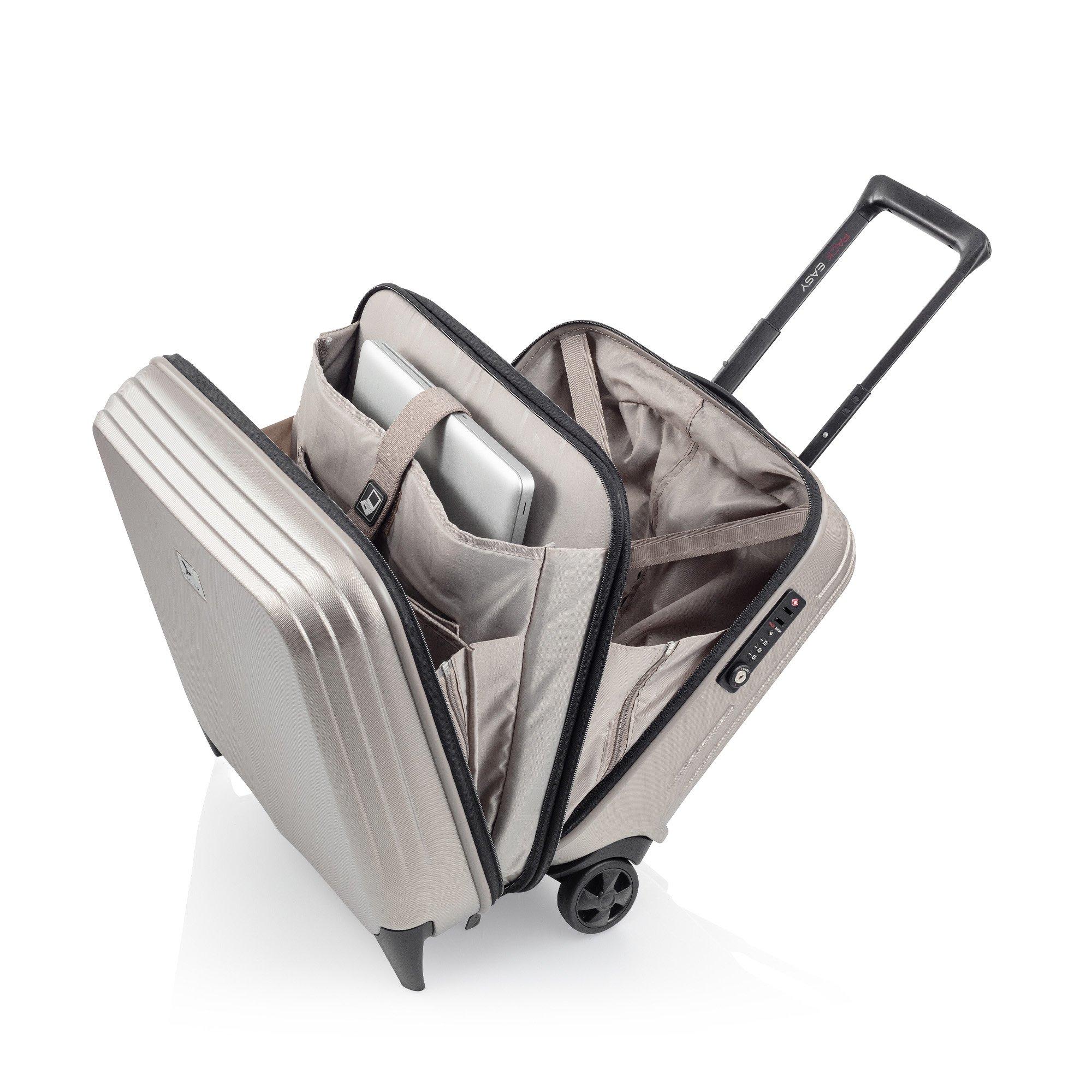 PACK EASY 43cm, Valigia rigida, Spinner Genius Business 