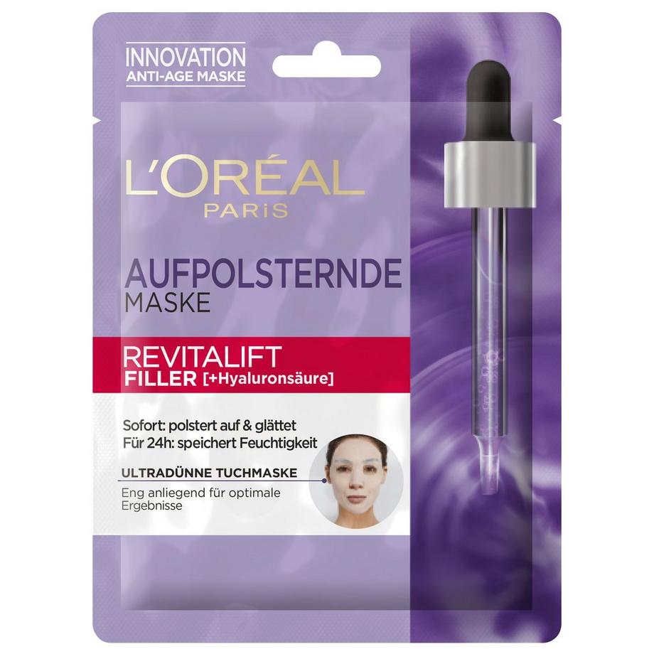 L'Oréal Paris Filler Revitalift Filler Masque Tissu Repulpant 