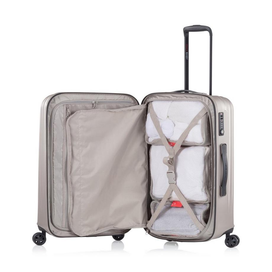 PACK EASY 66cm, Valigia rigida, Spinner Genius 