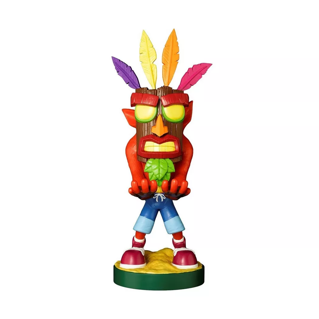 EXQUISITE GAMING - Crash Bandicoot: Crash Aku Aku - Cable Guy, 20cm, Figuren