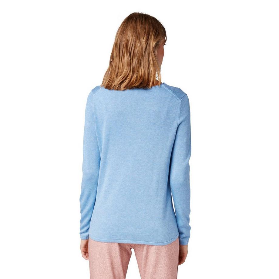 TOM TAILOR Tom Tailor Pullover Classic Fit Langarm  
