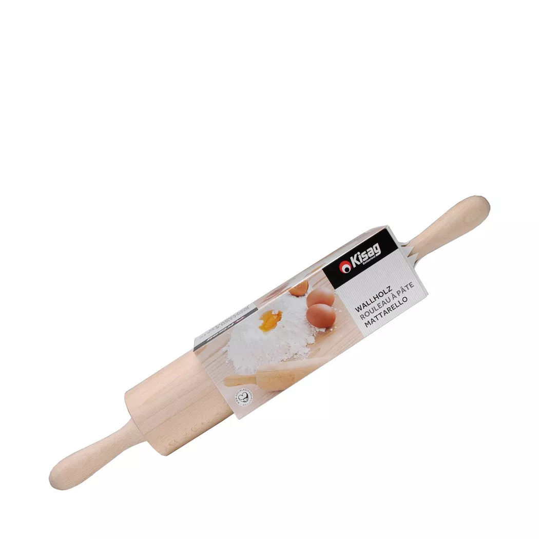 Kisag - Teigausroller, 43cm, Braun