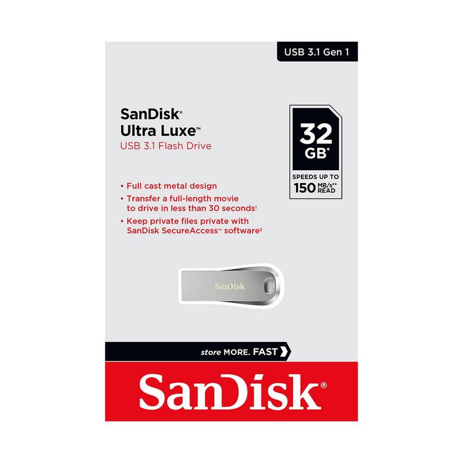 SanDisk SanDisk Ultra USB 3.1 Luxe 32G USB-Stick 3.1 