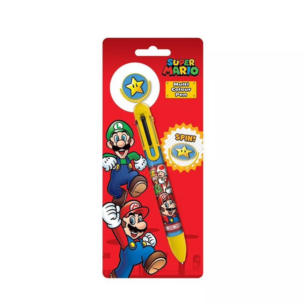 PYRAMID INTERNATIONAL - Super Mario: Burst - Multi coloured Pen, Stifte