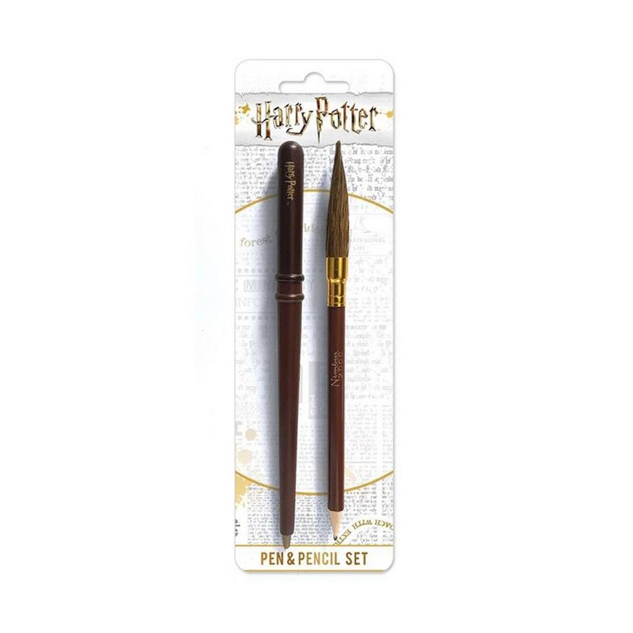 PYRAMID INTERNATIONAL Harry Potter: Wand & Broom - Pen & Pencil Set Stifte 