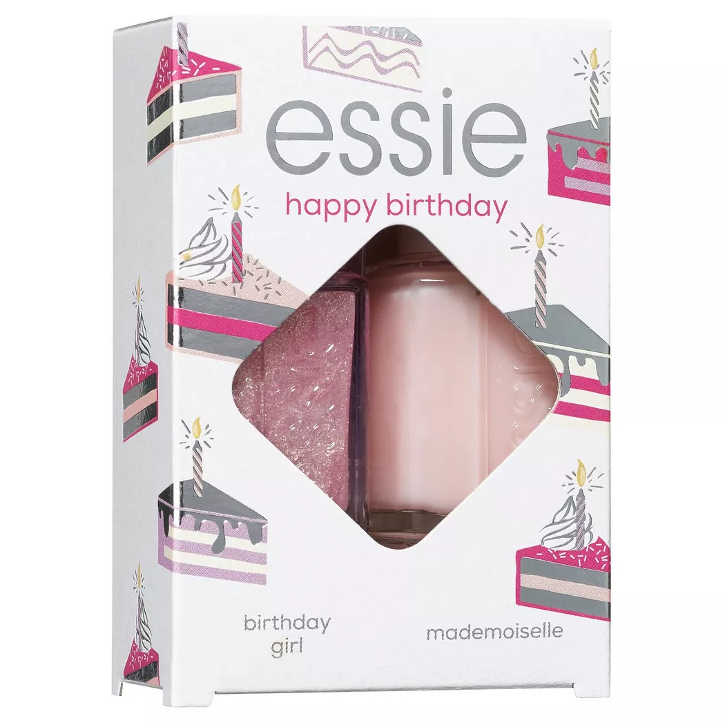 Essie - Gift Set Happy Birthday, Set,  birthday girl &  mademoiselle