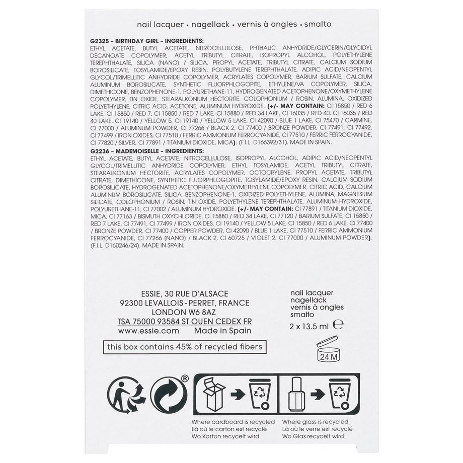 essie  Gift Set Happy Birthday 