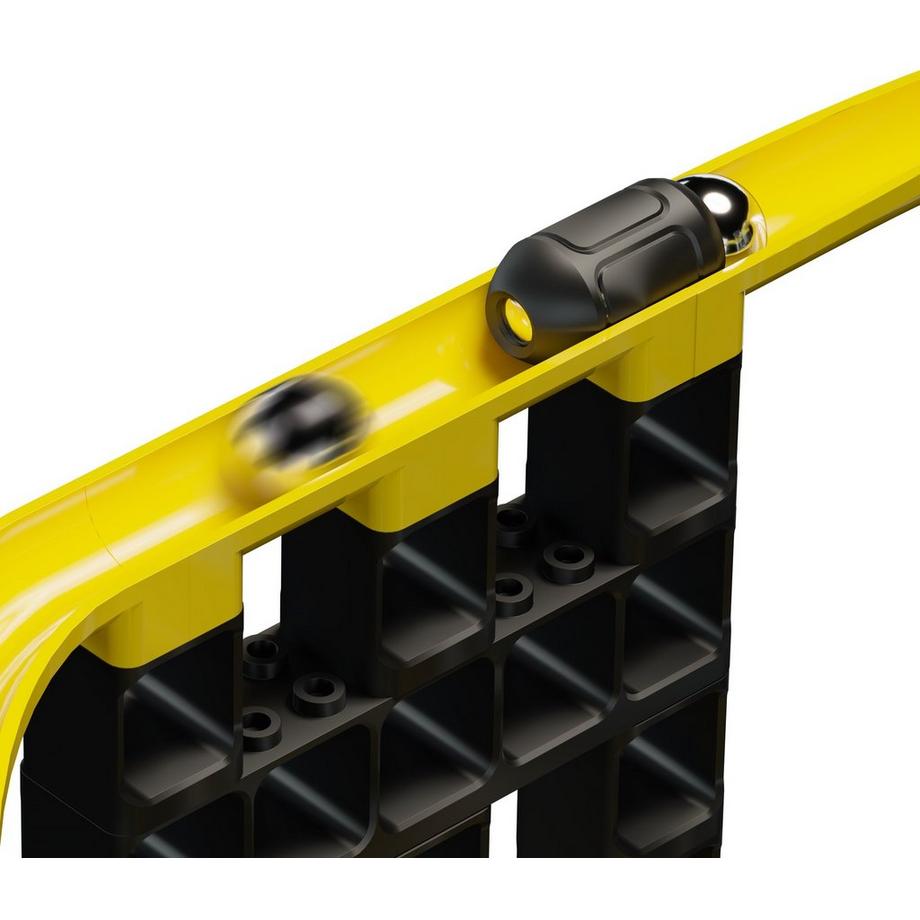 HUBELiNO  Kugelbahn Set Gausskanone, 70 Teile 