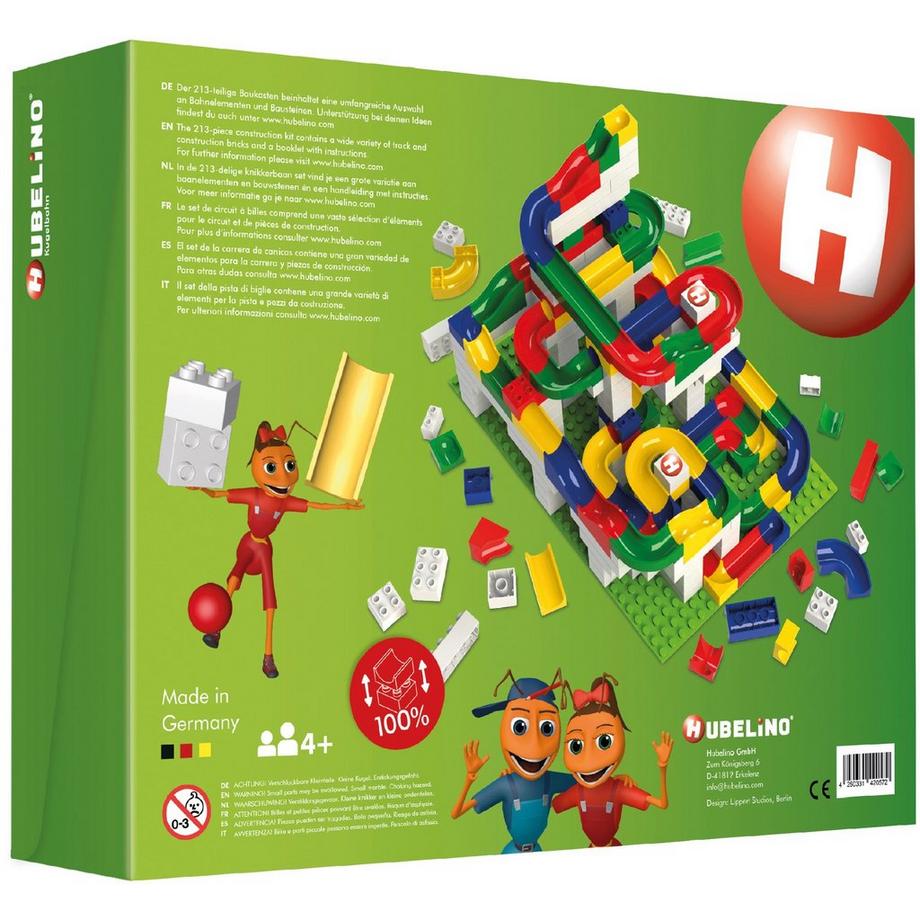 HUBELiNO  Maxi Baukasten, 213 Teile 