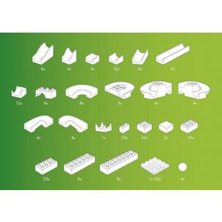 HUBELiNO  Set de Construction Maxi, 213 pièces 