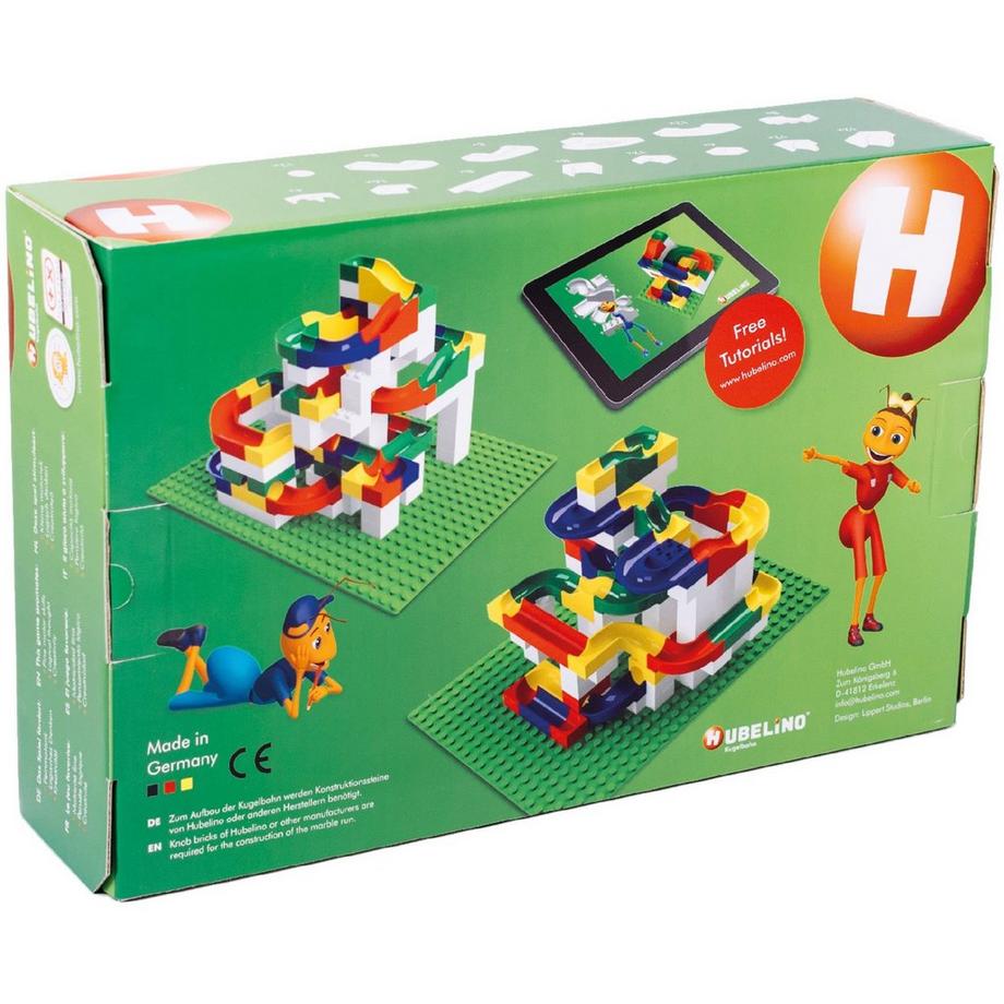 HUBELiNO  Bahnelemente-Set, 128 Teile 