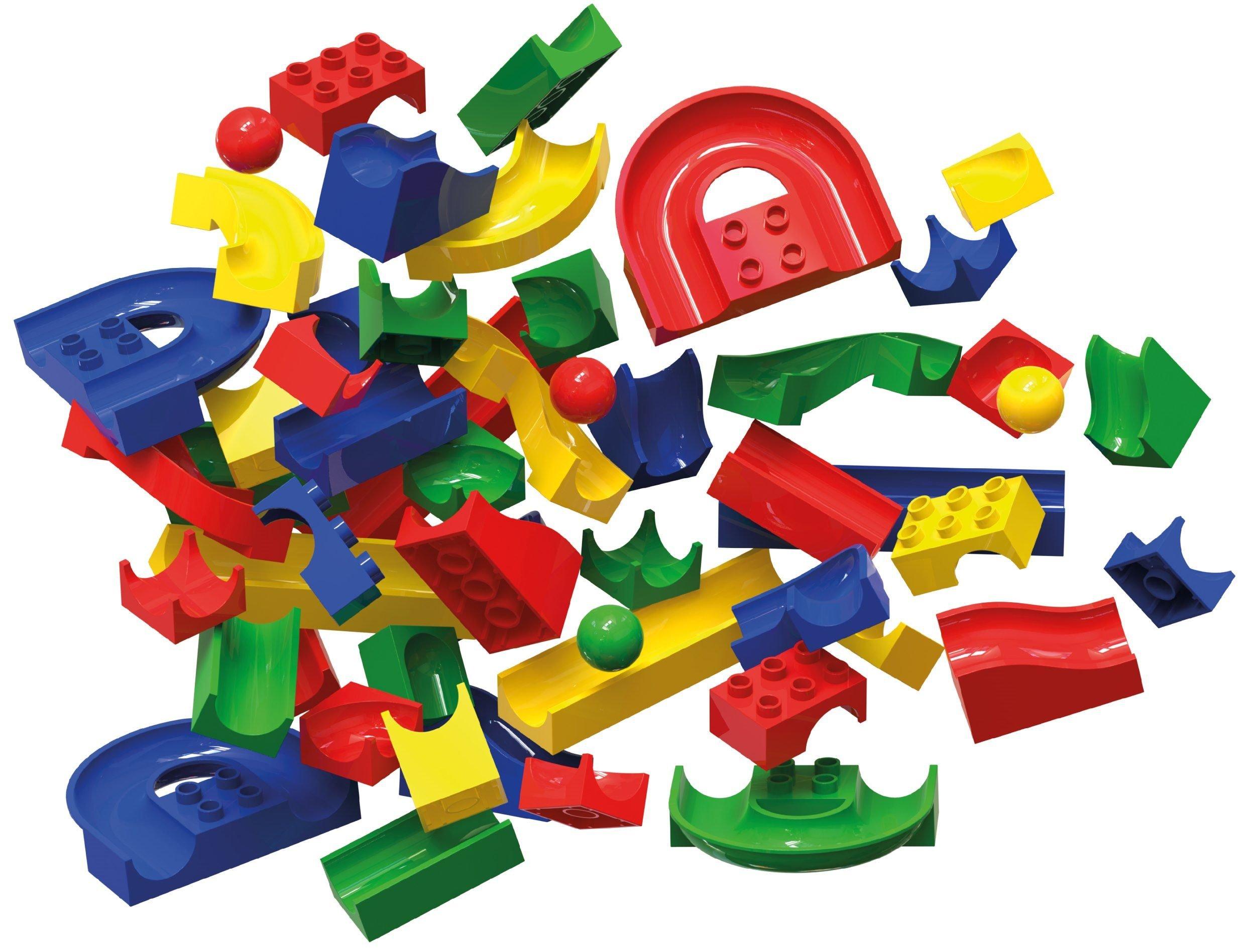 HUBELiNO  Bahnelemente-Set, 128 Teile 