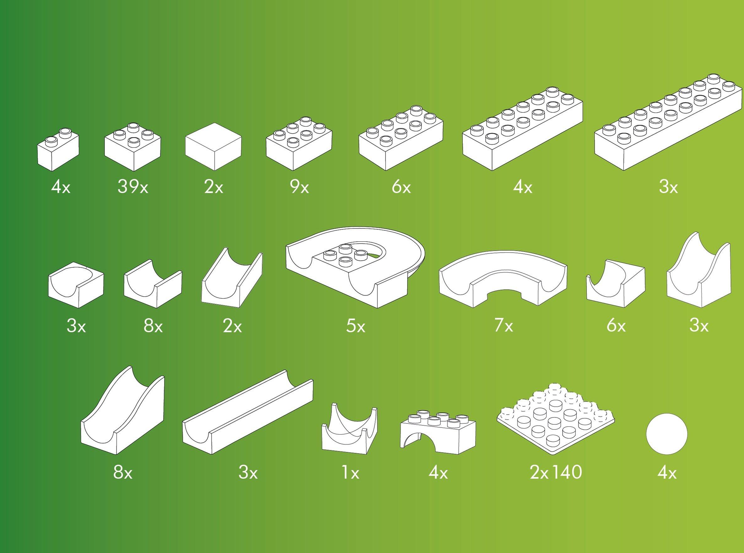 HUBELiNO  Kit de Base, 123 pièces 