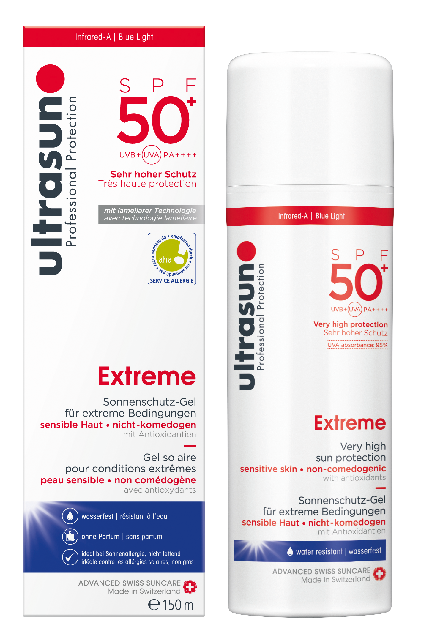 ultrasun Extreme Sonnenschutz Gel SPF50+ Extreme SPF50+  