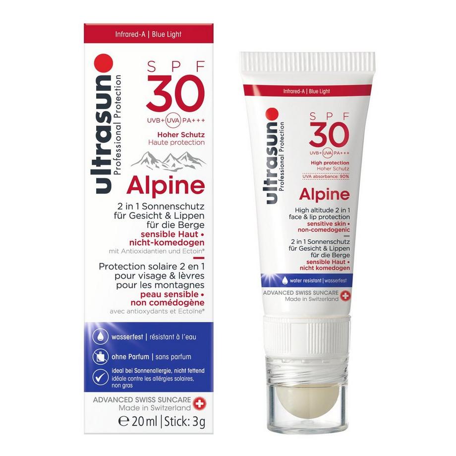 ultrasun Face Alpine Kombi  2in1  SPF30 Protezione Solare Per Il Viso SPF 30 