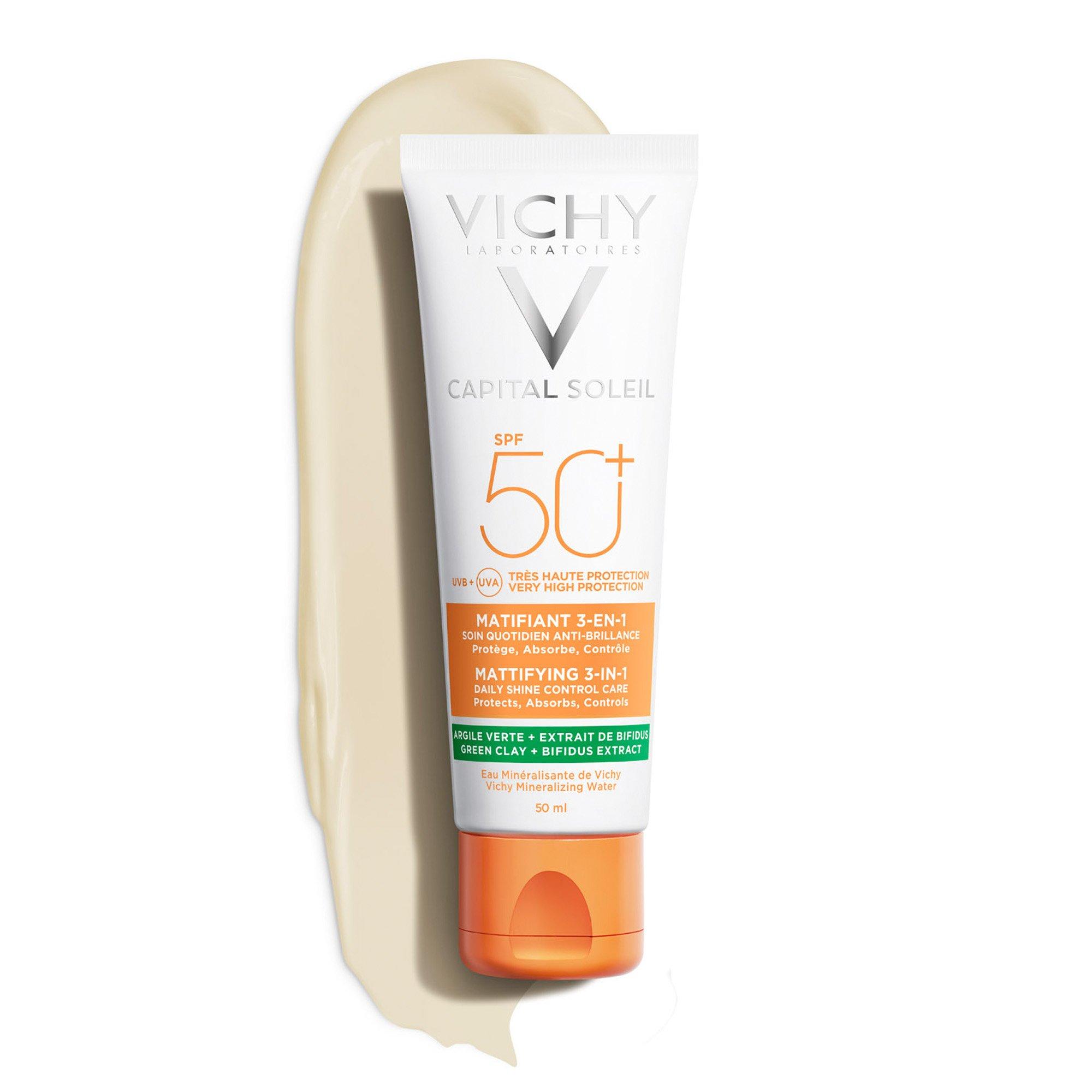 VICHY  Capital Soleil Soin matifiant
 VICHY CapitalSoleil OilControl 