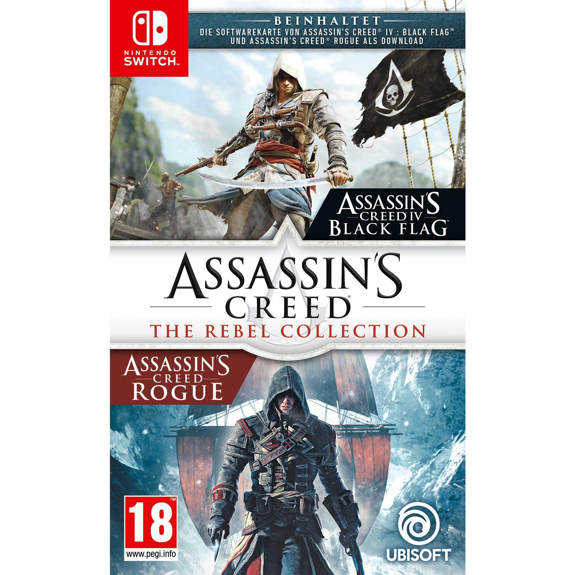 Image of (Switch) DE, FR, IT Assassin's Creed: The Rebel Collection (Black Flag & Rogue)