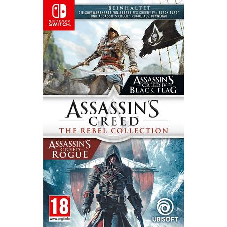 UBISOFT Assassin's Creed: The Rebel Collection (Black Flag & Rogue) (Switch) DE, FR, IT 