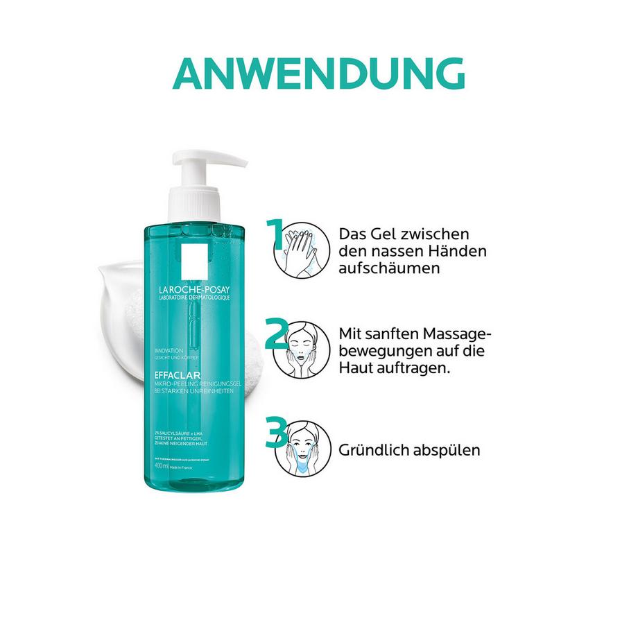 LA ROCHE POSAY  Effaclar Micro-Peeling Cleanser Effaclar Micro-Peeling Cleanser 