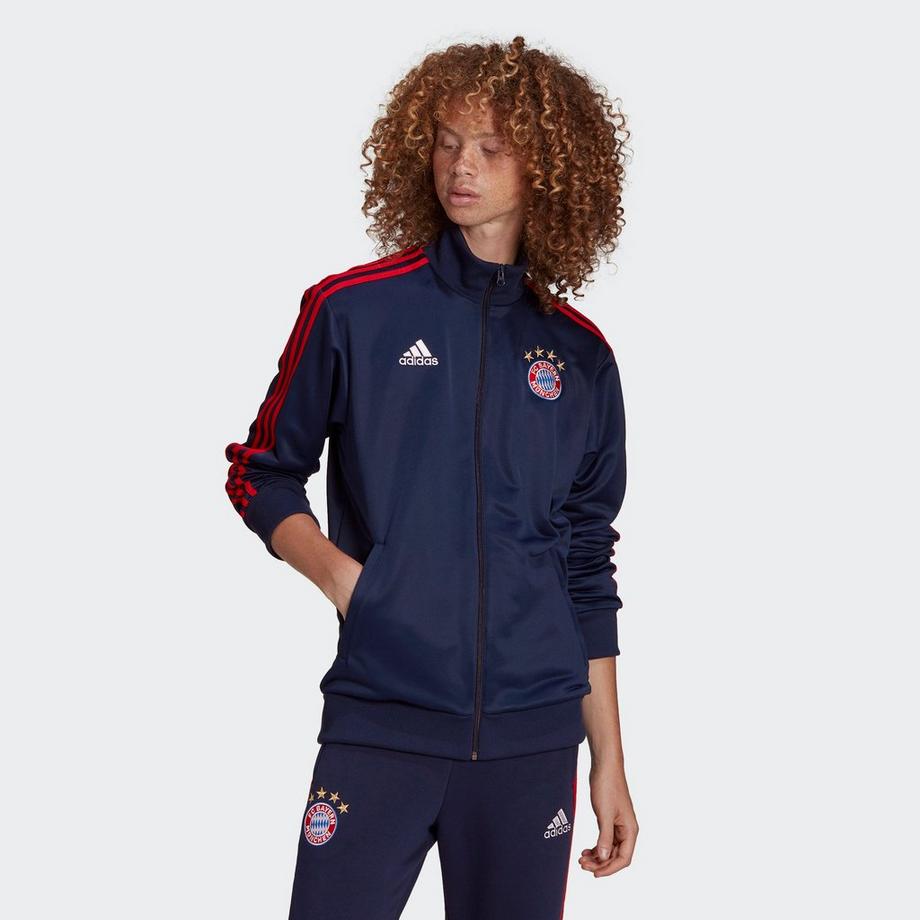 adidas FC Bayern München Fan-Jacke ohne Kapuze 
