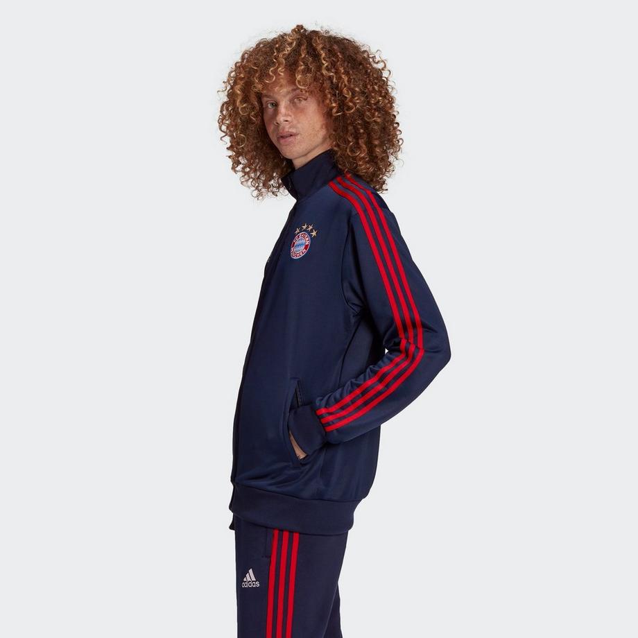 adidas FC Bayern München Fan-Jacke ohne Kapuze 