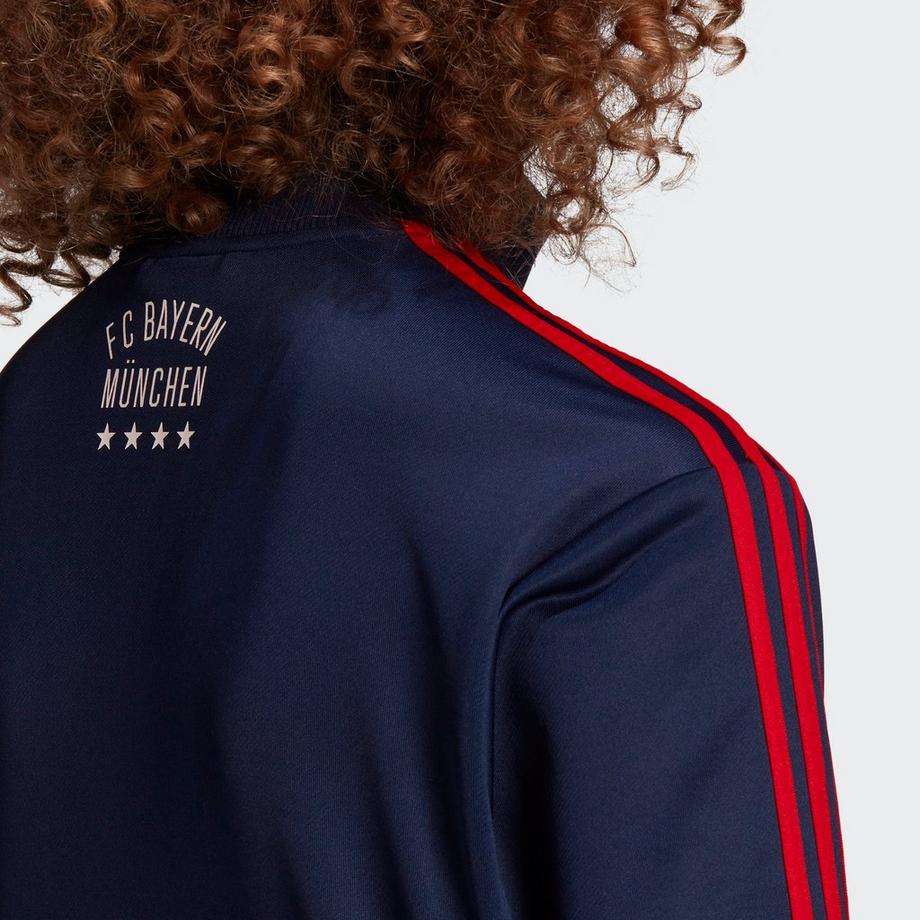 adidas FC Bayern München Fan-Jacke ohne Kapuze 