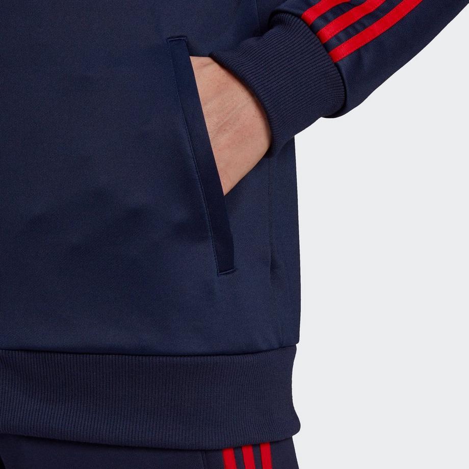 adidas FC Bayern München Fan-Jacke ohne Kapuze 