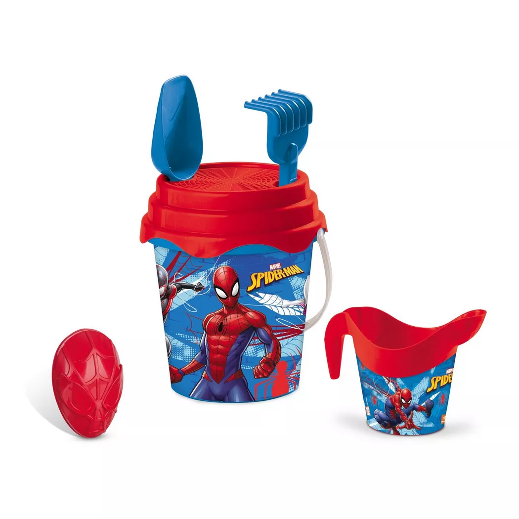 Mondo - Sandgarnitur, 17 cm, Spiderman, 17cm, Multicolor