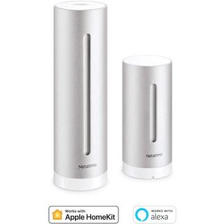 NETATMO Set + sensore pioggia Stazione meteorologica intelligente + pluviometro 