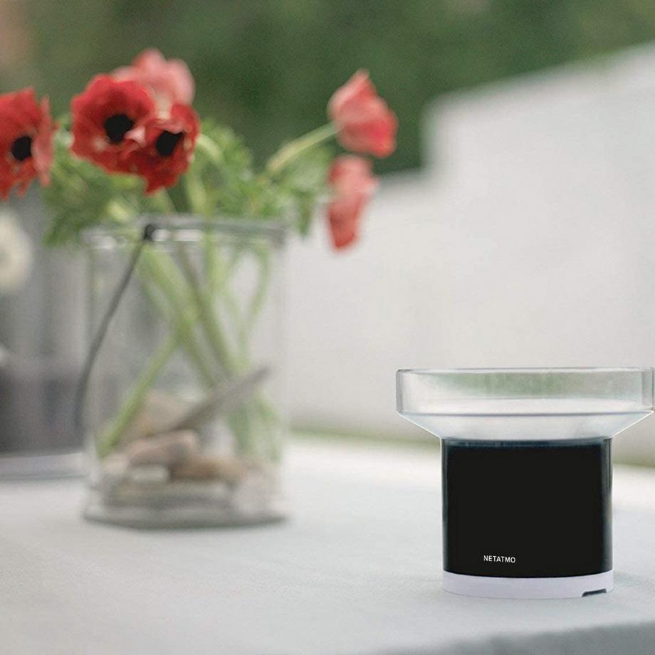 NETATMO Set + Regensensor Smarte Wetterstation + Regenmesser 