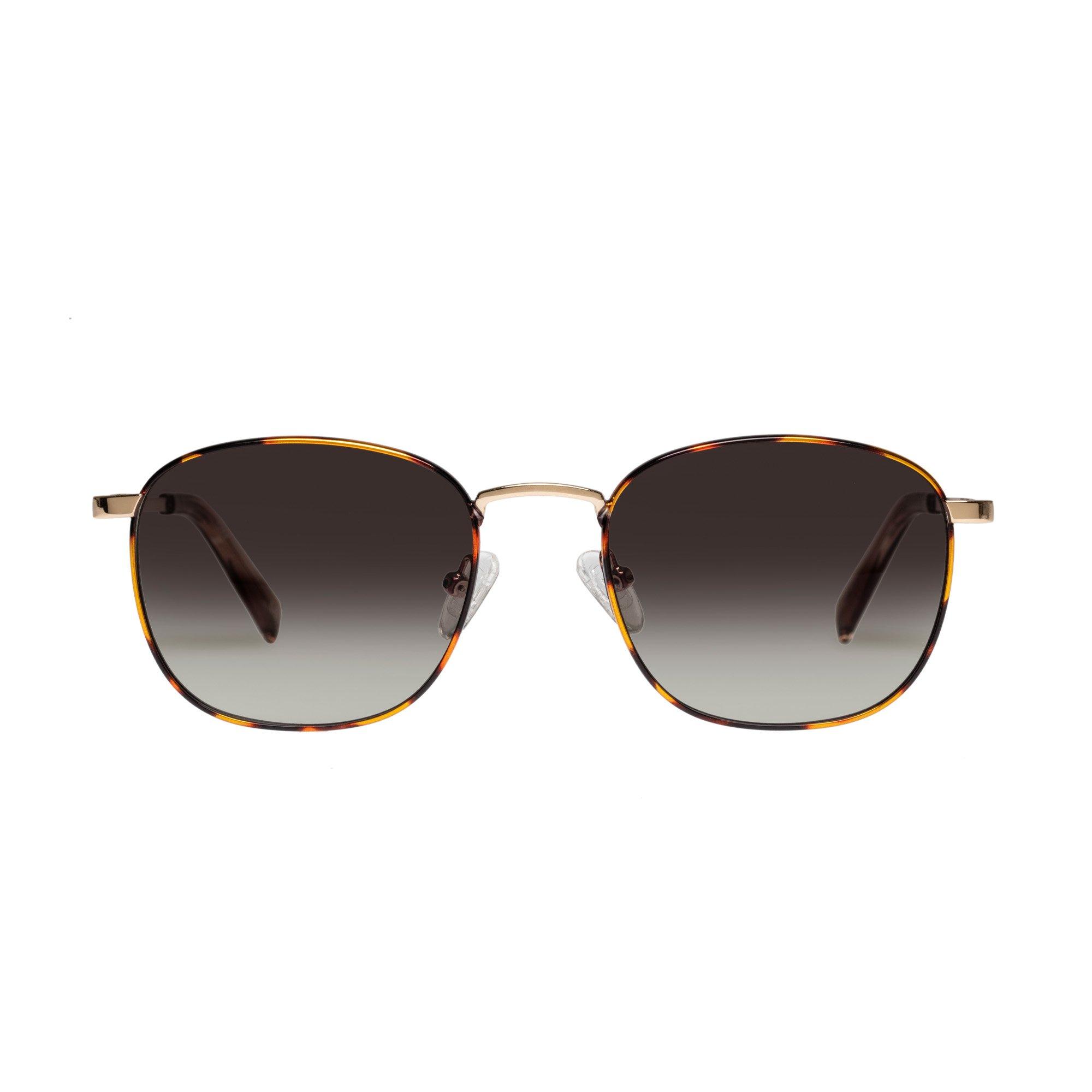 Le Specs Neptune Deux Occhiali da sole rotondi con custodia 