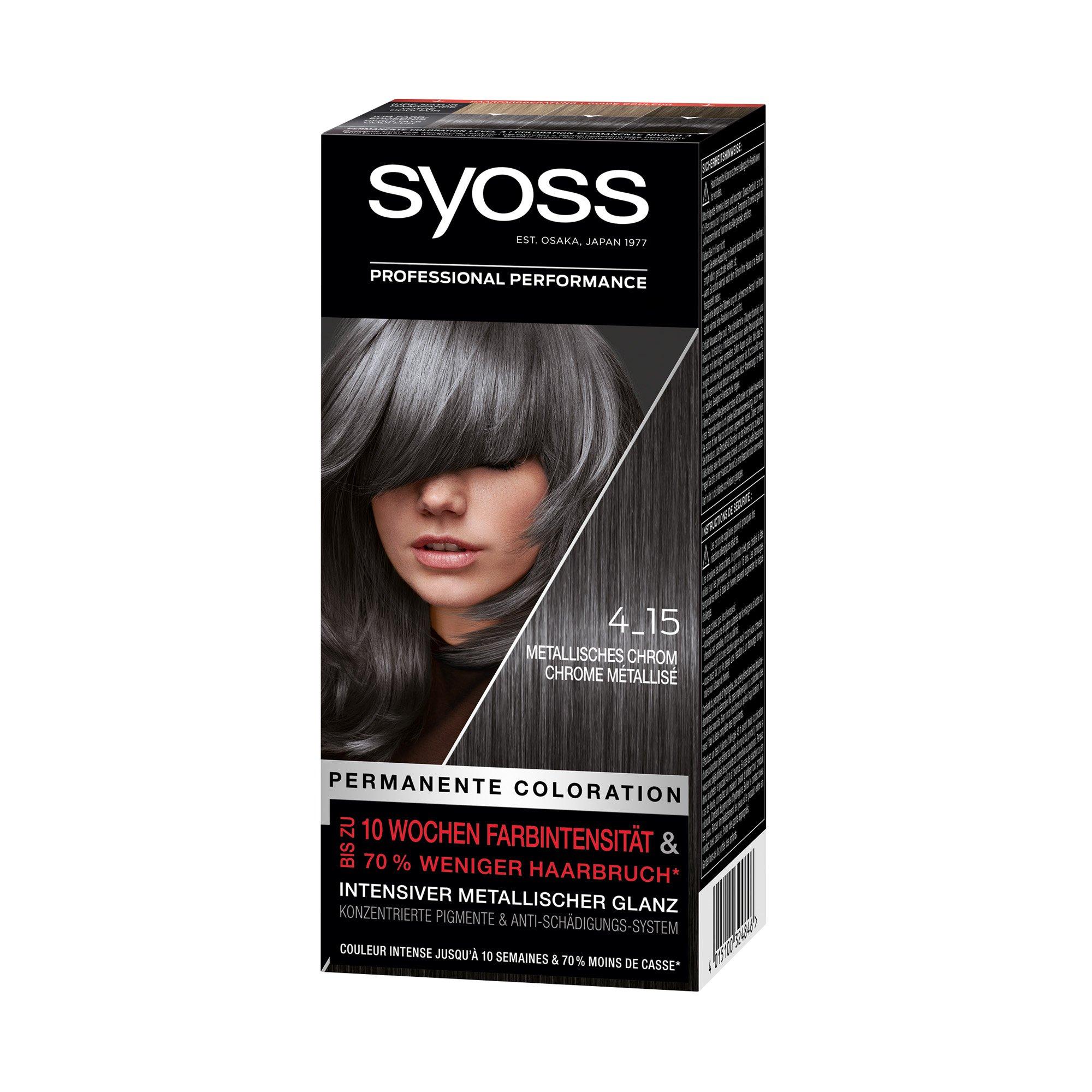 syoss Metallisches Syoss Baseline 4-15 Chrome Métall 