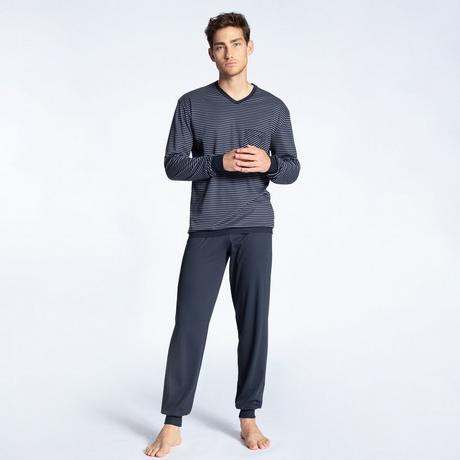 CALIDA Relax Streamline 2 Langarm Pyjama-Set  