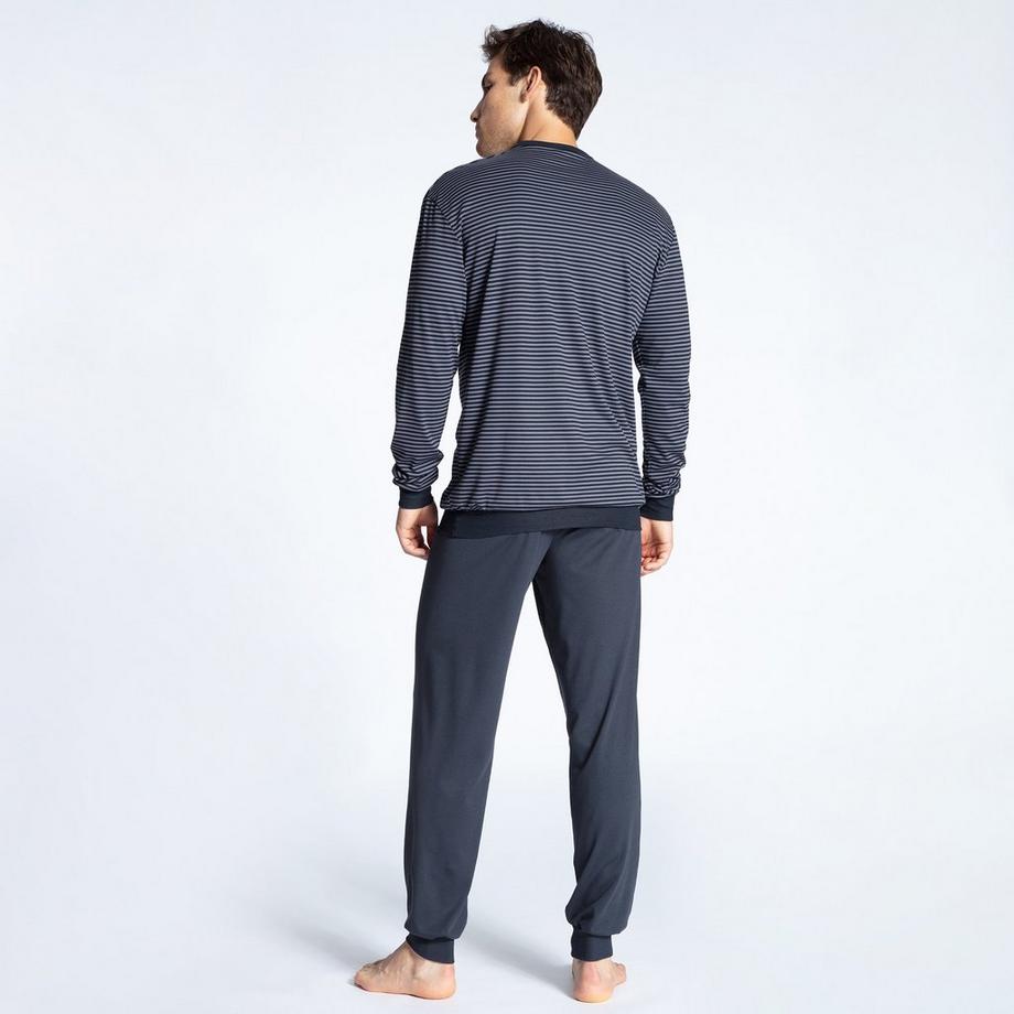 CALIDA Relax Streamline 2 Ensemble de pyjama manches longues  