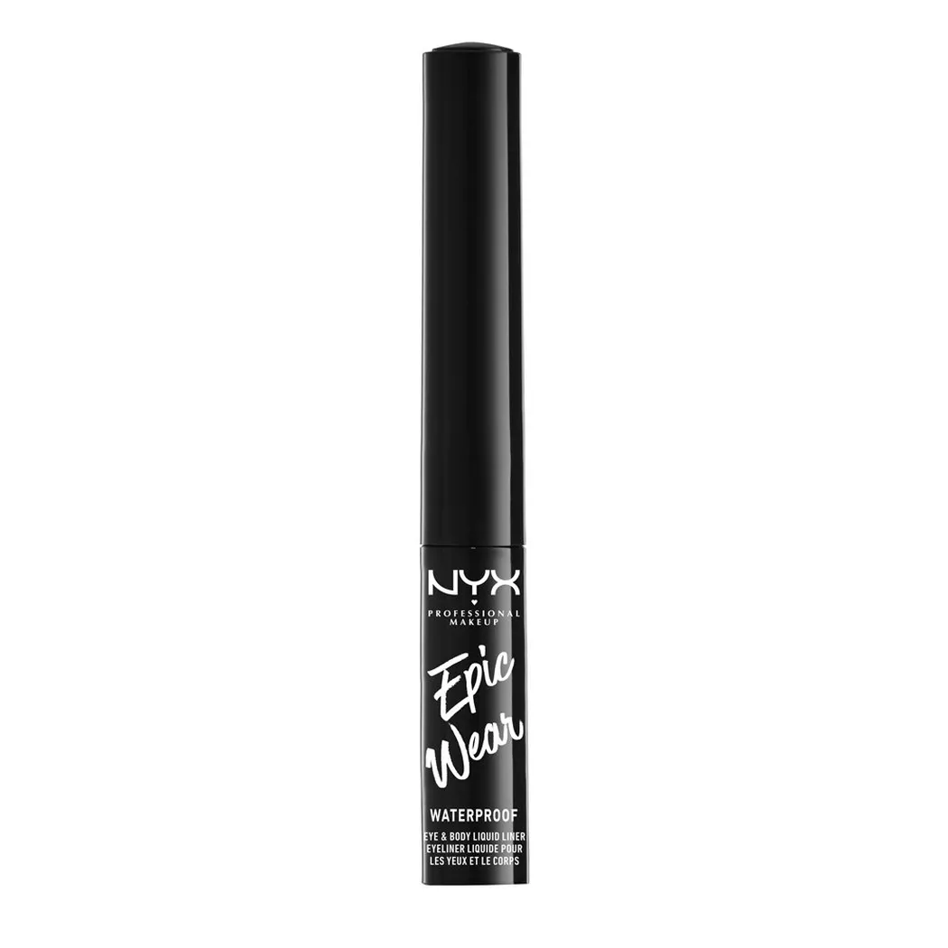 NYX-PROFESSIONAL-MAKEUP - Epic Wear Semi-Perma, Epc Wear Semi-Permanent Liquid Liner, BLACK