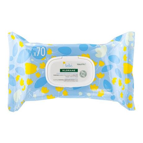 KLORANE  Feuchttücher mit beruhigender Calendula  