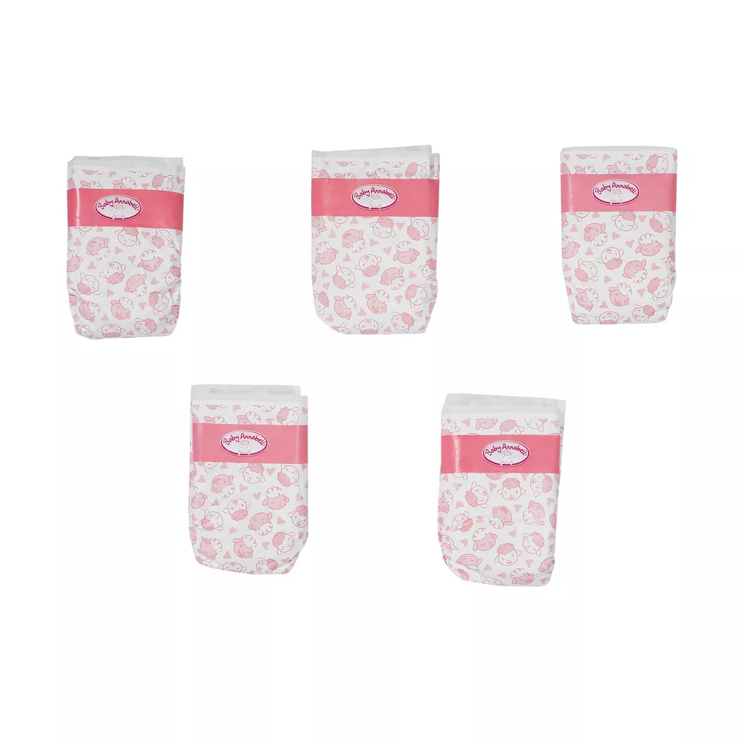 Zapf creation - Windel, Baby Born, @BA Windel 5x, One Size, Multicolor