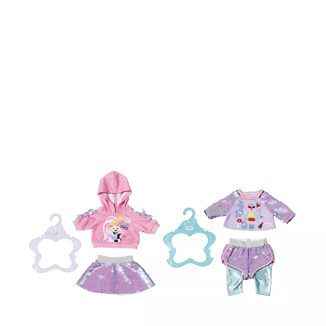 Zapf creation - BB Sister Fashion 2x Ass, One Size, Multicolor