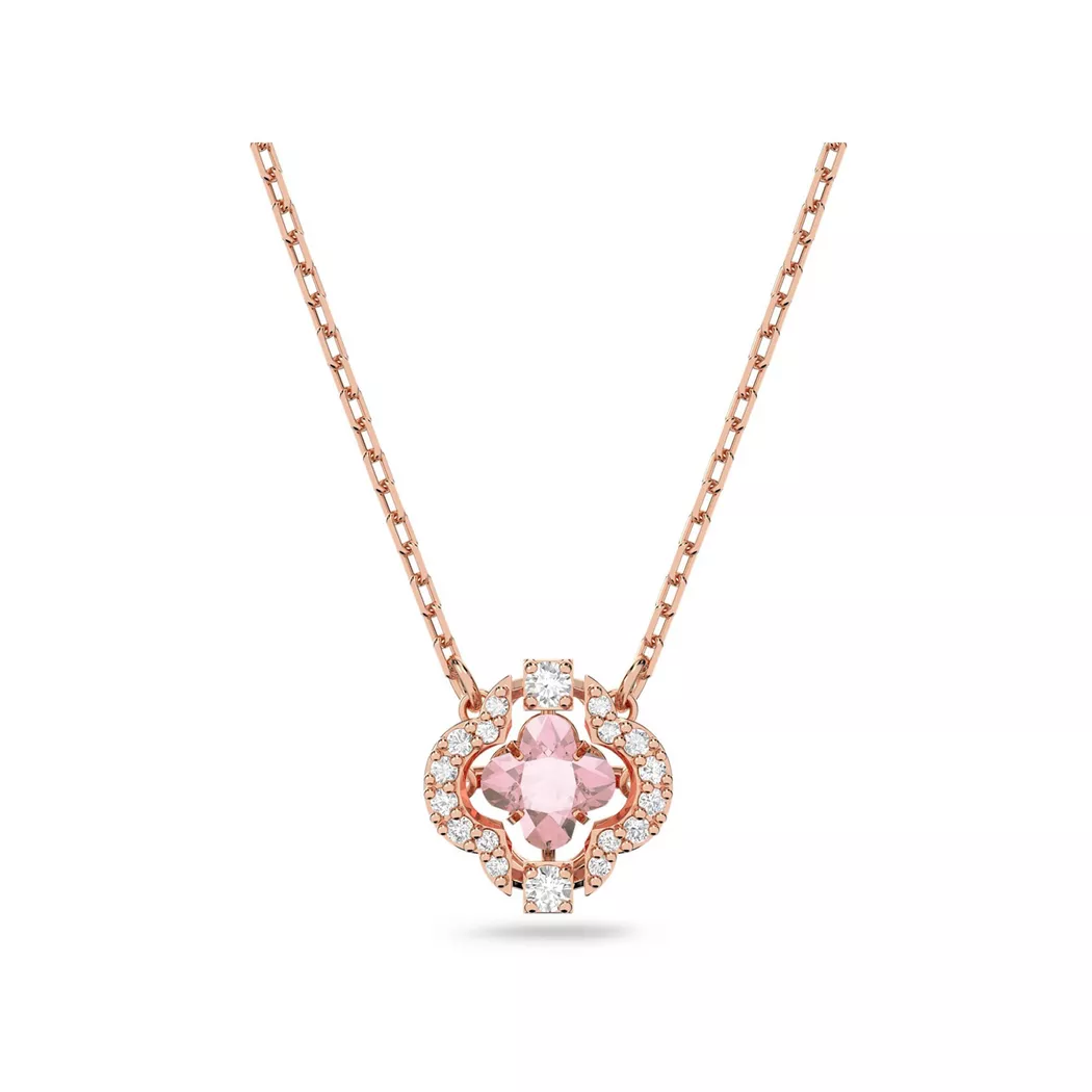 Swarovski - Halskette, Una, Roségold