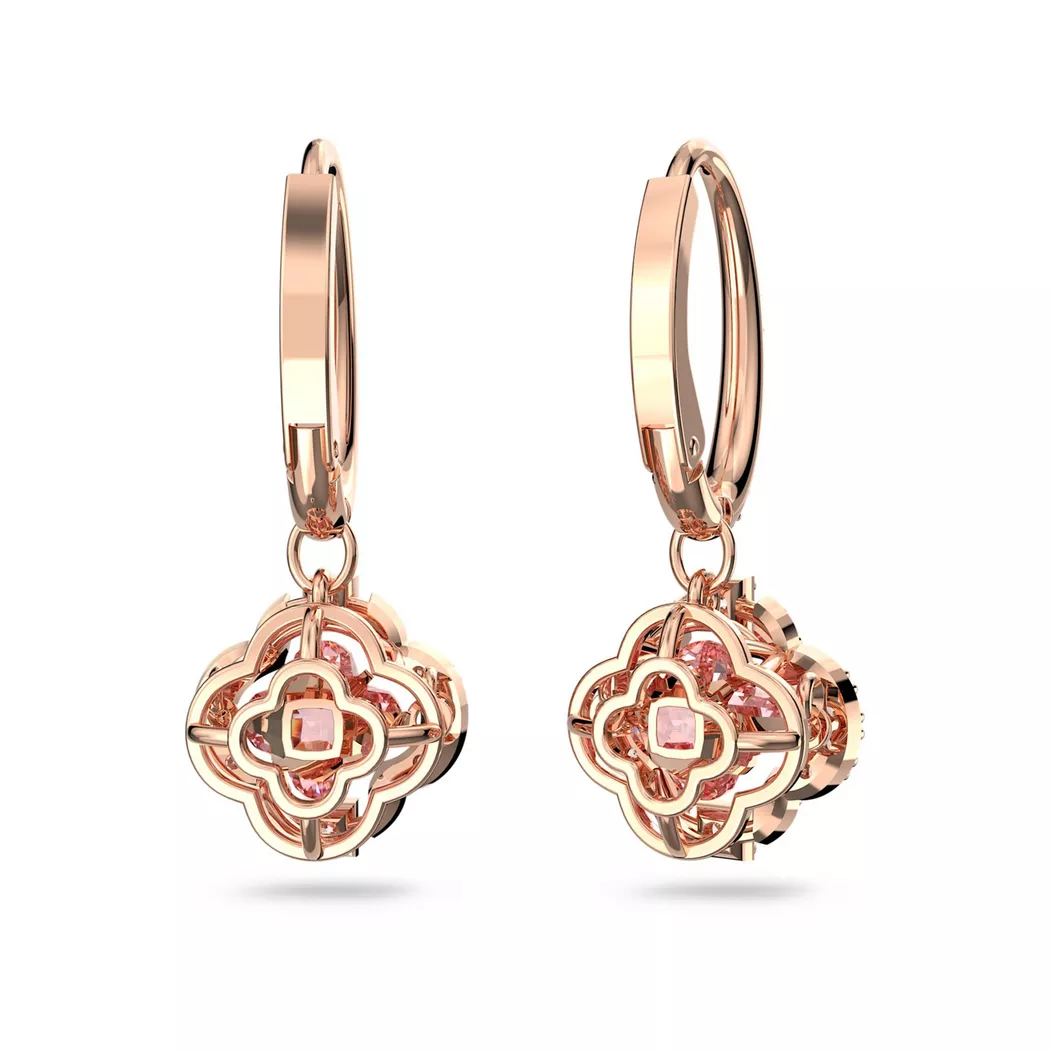 Swarovski - Ohrringe, Una, Roségold