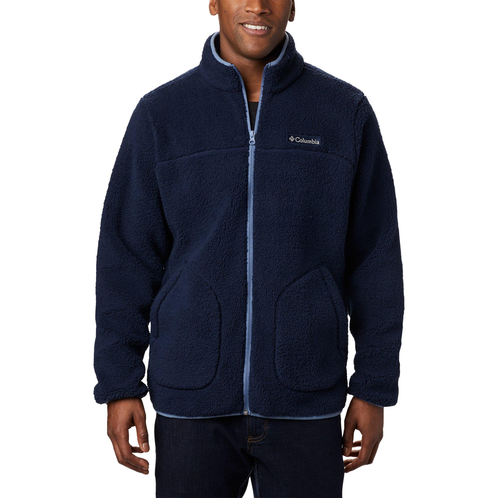 Image of Fleecejacke Ohne Kapuze Herren Marine L